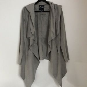 Gray Suede Jacket